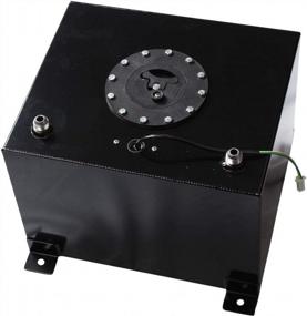 img 3 attached to SUPERFASTRACING 8 Gallon 30.5L Aluminum Level Racing Sender Drift Fuel Cell Gas Tank Black