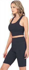 img 3 attached to FASHION BOOMY Women'S 2 Piece Activewear Set - Sports Bra And High Waisted Leggings
