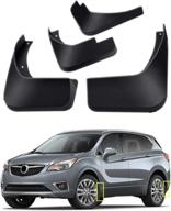 🚗 enhance protection for buick envision 2016-2020: mud flaps kit by topgril - front and rear 4-pc set логотип