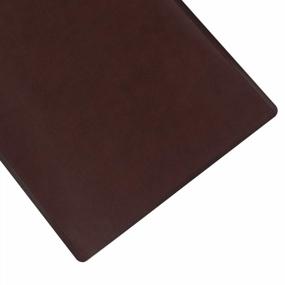 img 2 attached to Revive Your Leather Goods With Our Self-Adhesive Leather Repair Patch - Deep Red, 5X8 Inches