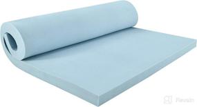 img 2 attached to 🛏️ Sealy TrueForm 3" Memory Foam Mattress Topper, Full - Transform your Full Bed with Ultimate Comfort