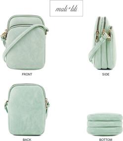 img 2 attached to 👜 Mali Lili Josie: Stylish Triple Crossbody Handbags & Wallets - The Perfect Crossbody Bags for Women