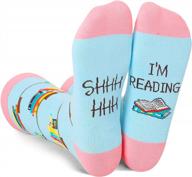 подарки для девочек-подростков: забавные женские носки zmart с читаемыми надписями логотип