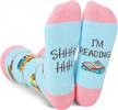 gifts for teen girls: zmart funny women's socks with readable messages logo