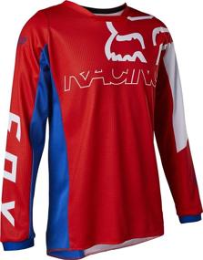 img 1 attached to Fox Racing Unisex Child Jersey Fluorescent Motorcycle & Powersports