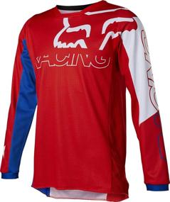 img 4 attached to Fox Racing Unisex Child Jersey Fluorescent Motorcycle & Powersports