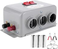 akozon compact heater heating removing logo