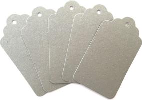 img 2 attached to LWR Crafts Scalloped Rectangle Twines Exterior Accessories