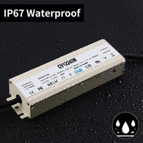 img 1 attached to UL Listed Waterproof IP67 240W 12V LED Driver Transformer, 100-2770V AC To 12V DC Low Voltage Power Supply Adapter For Outdoor Use