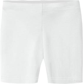 img 3 attached to City Threads Girls' 100% Cotton Bike Shorts - Ideal for Sports, School Uniform, or Under Skirts - Made in USA