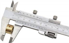 img 4 attached to 12 Inch/300Mm Precision Durable Stainless Steel Vernier Caliper - Fine Adjustment Measurements Measuring Tool