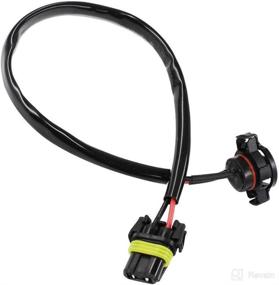 img 2 attached to YUNPICAR 5202 H16 to 9006 9005 Wire Harness Socket Connector Adapter for Enhanced Headlight and Fog Light Performance