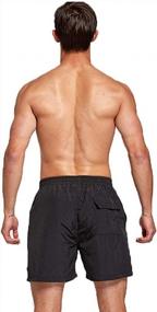 img 2 attached to Quick-Drying Waterproof Swim Shorts For Men With Breathable Mesh Lining - JustSun Beachwear