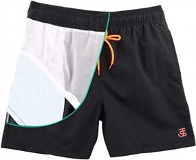 img 1 attached to Quick-Drying Waterproof Swim Shorts For Men With Breathable Mesh Lining - JustSun Beachwear