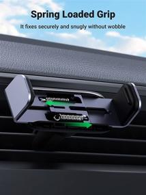 img 3 attached to 🚗 UGREEN Car Vent Phone Mount - Air Vent Clip Holder Compatible with iPhone 13 12 Pro Max 11 SE XS 8 7, Samsung Galaxy S22 Ultra S21 S10 Note 10, and More