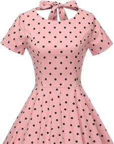 img 1 attached to GownTown Womens Vintage Rockabillty Stretchy Women's Clothing ~ Dresses