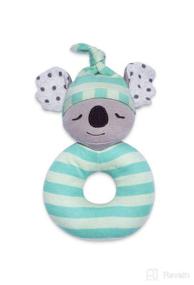 img 1 attached to Apple Park Organic Farm Buddies Kozy Koala Teething Rattle: Hypoallergenic, Organic Baby Toy for Infants