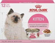 🐱 premium royal canin thin slices in gravy variety pack wet kitten food for feline health nutrition логотип