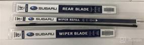 img 1 attached to 🚗 2008-2014 Subaru Tribeca Front & Rear Windshield Wiper Blade Refill Set Genuine - Improved Visibility Guaranteed!