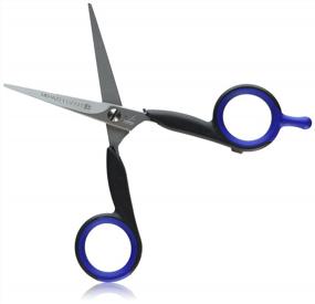 img 1 attached to Mehaz Professional MC0066 Hair Shears - Perfect Grip For Precise Cuts, 5 1/2 Inch