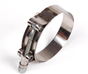 img 1 attached to 2PCS 1 inch 32mm - 37mm Stainless Steel T-Bolt Clamps for Turbo Intake Intercooler