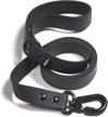 get a grip with barkbox large black dog leash - 1in. x 5ft. logo