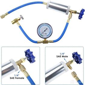 img 1 attached to Injector Refrigerant Charging Coupler Conditioning