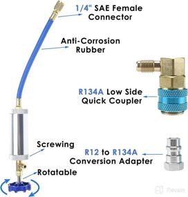 img 2 attached to Injector Refrigerant Charging Coupler Conditioning