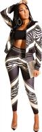 stylish women's 2-piece tracksuit top and jogger set for casual or active wear by cresay logo