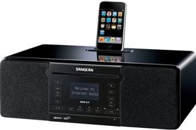 img 3 attached to 📻 Sangean DDR-63 All-in-One Table Top with WiFi Internet, FM-RDS/Aux In/ CD/USB/iPod Cradle in Acoustically Designed Wooden Cabinet INCLUDING FREE BLUETOOTH MUSIC RECEIVER in Black