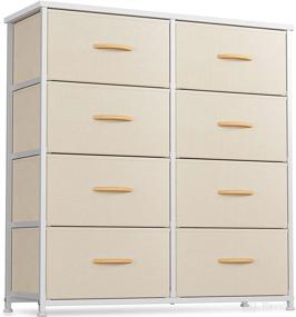 img 4 attached to CubiCubi Dresser Bedroom Storage Organizer Furniture ... Bedroom Furniture