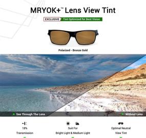 img 1 attached to Mryok Replacement Lenses Oakley Sliver Men's Accessories
