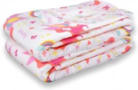 img 1 attached to Medium Adult Diapers With Cotton Candy Scent - Case Of 36 By Rearz Lil' Bella