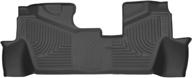 husky liners weatherbeater series 19421: black 3rd seat floor liner for 2016-2022 honda pilot - cargo protection you can rely on logo