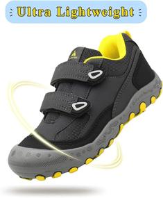 img 2 attached to Mishansha Lightweight Outdoor Trekking Walking Boys' Shoes : Outdoor