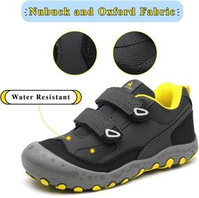 img 3 attached to Mishansha Lightweight Outdoor Trekking Walking Boys' Shoes : Outdoor