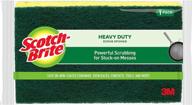 ultimate cleaning power: 6-pack scotch-brite heavy duty scrub sponge logo