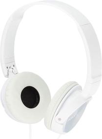 img 4 attached to 🎧 Sony MDRZX310-WQ Foldable Headphones - Metallic White: Immersive Sound with Stylish Portability