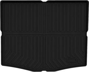 img 4 attached to 🚘 T TGBROS Custom Fit Car Cargo Mat for Ford Mustang Mach-E Accessories 2022/2021 Mach E (Excluding Ford Mustang) All Weather Non-Slip TPO Odourless Rear Trunk Liner