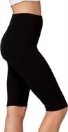 stretchy and comfortable women's leggings in full, capri, and shorts lengths with regular and plus size options - made of premium jersey cotton логотип
