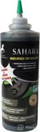 🔧 sahara high speed tire sealant - advanced performance - tire repair - prevent leaks - prolong tire life – all-weather – high-speed – low-speed – ardl approved (34 oz bottle, sahara) logo