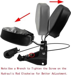 img 3 attached to HDBUBALUS Adjustable Backrest Touring 2009 2019