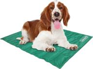 🐾 year-round comfort cooling gel pet pad mat by coleman: keeps medium pets cool, reduces joint pain with pressure activation logo