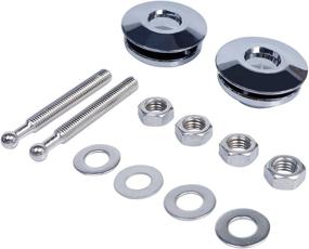 img 3 attached to 🔒 YMHHefy Silver Quick Latch Hood Pins - Universal Quick Release 2.44" Diameter Kit for Hood/Bumper - 2Pcs Set