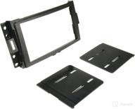 🔲 scosche gm1595b: ultimate double din dash kit for 2004-2012 gm vehicles - sleek black design логотип