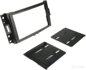 img 1 attached to 🔲 Scosche GM1595B: Ultimate Double DIN Dash Kit for 2004-2012 GM Vehicles - Sleek Black Design