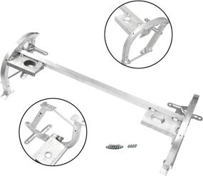 img 4 attached to 🔧 Silver Lower Radiator Core Support Skid Bar Plate for 2005-2013 Corvette C6 - Model #: 20939829