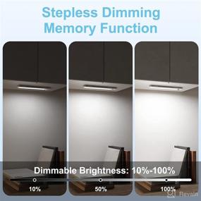 img 1 attached to Dimmable Rechargeable Magnetic Operated Wireless Lighting & Ceiling Fans : Wall Lights