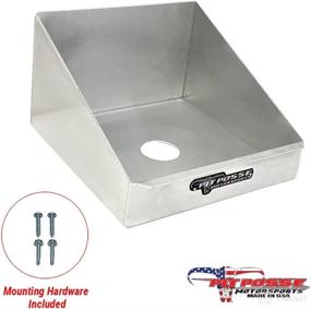 img 1 attached to 📦 Pit Posse Rag in a Box: Aluminum Dispenser Holder for Race Trailer Storage - Large Size (350 Count) - Made in USA