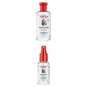 img 4 attached to Thayers 2Pk Unscented 12Oz Toner And 3Oz Unscented Travel Mist Toner
